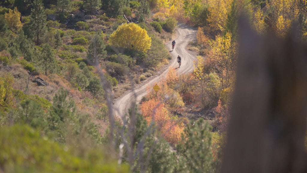 Gravel roads in Sierra Valley