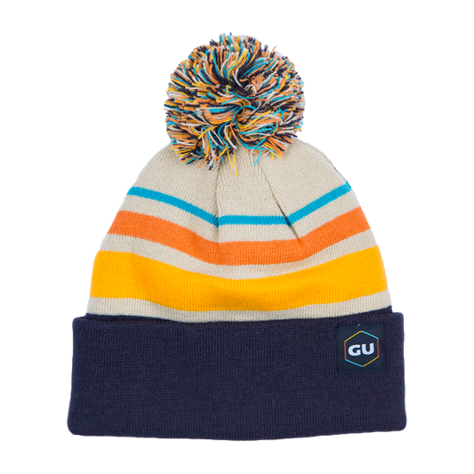 GU pom pom beanie