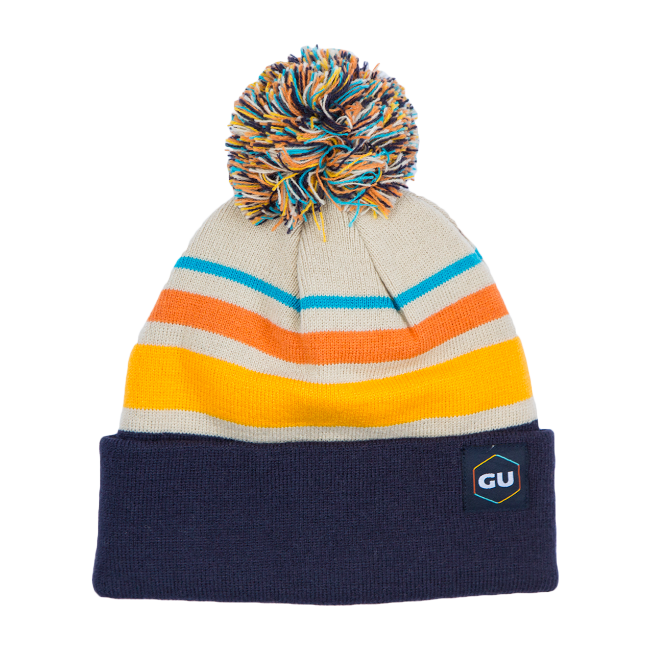 GU pom pom beanie