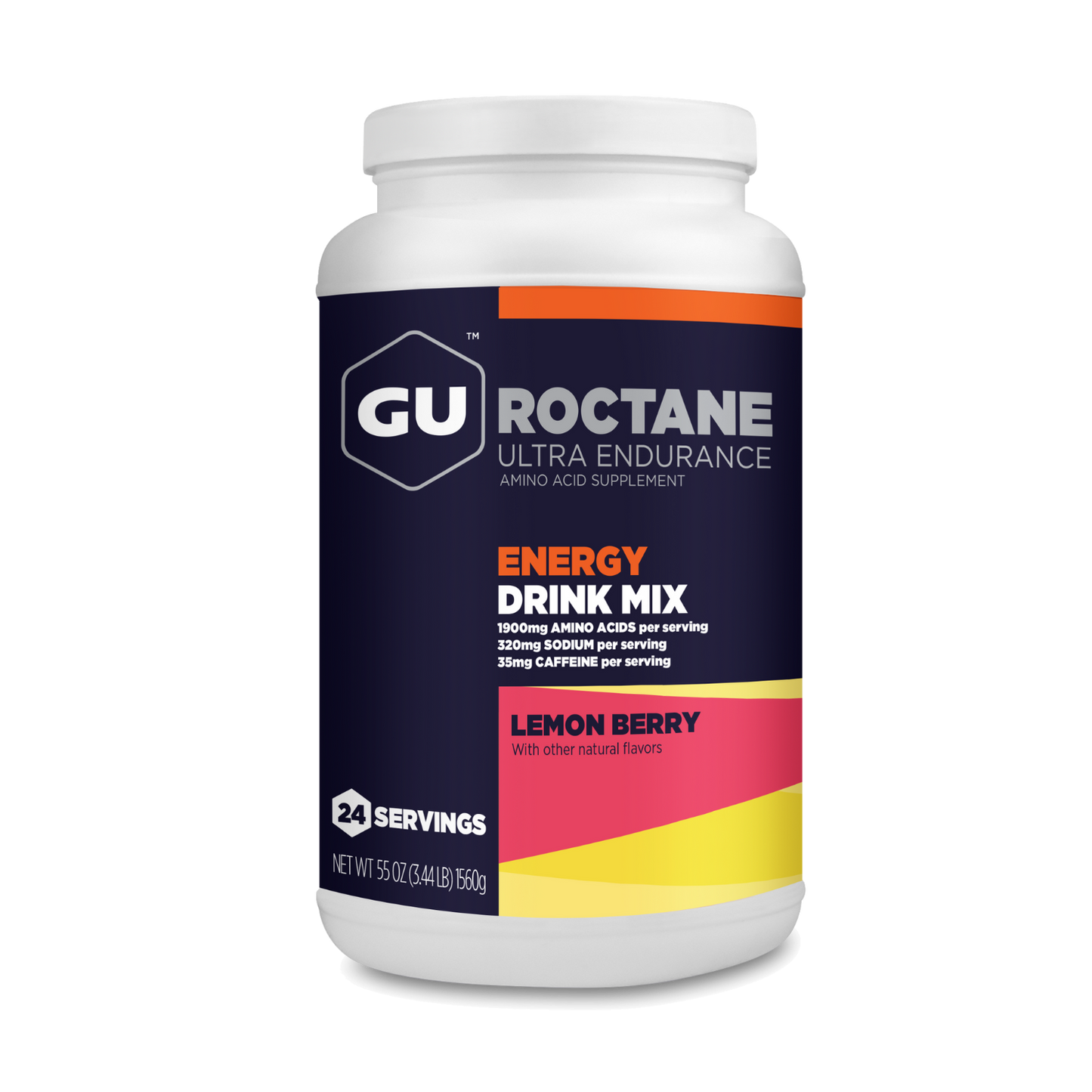 roctane energy drink 24 serving - lemon berry