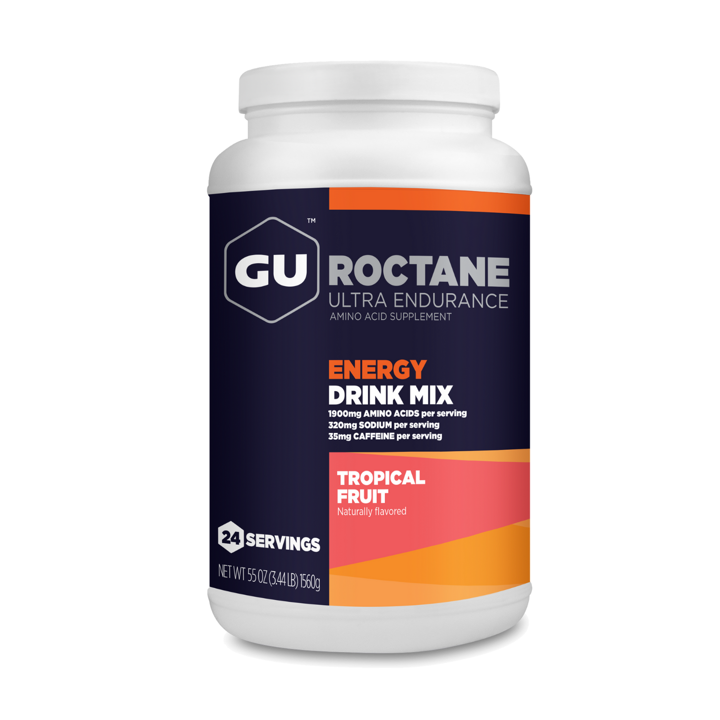 roctane energy drink 24 serving - tropical fruit