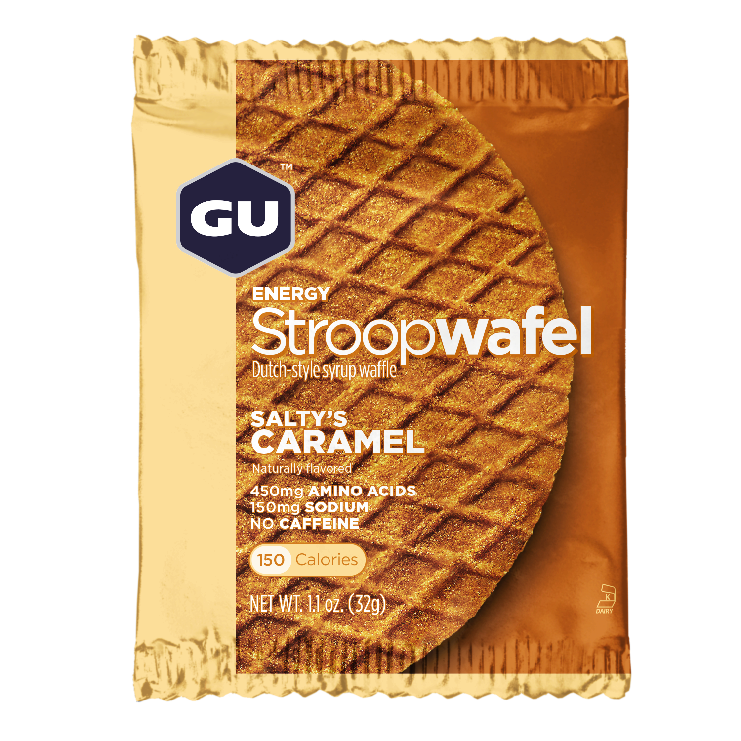 Salty's Caramel Energy Stroopwafel