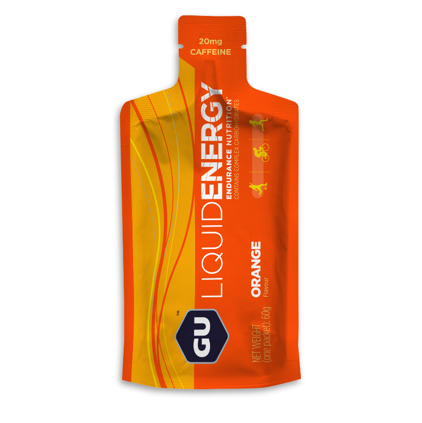 Orange Liquid Energy Gel